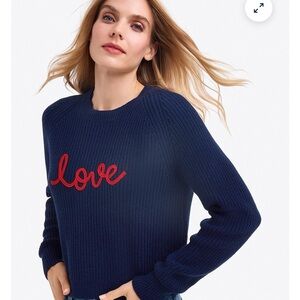 Draper James “love” sweater - size XL